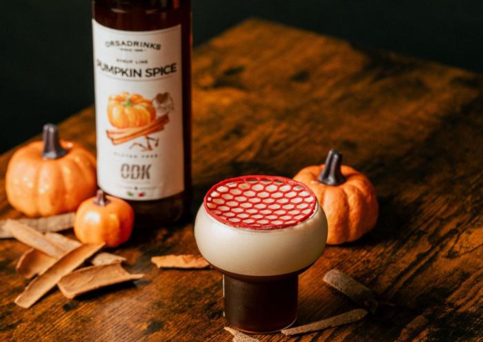October Martini con sirope Pumpkin Spice ODK