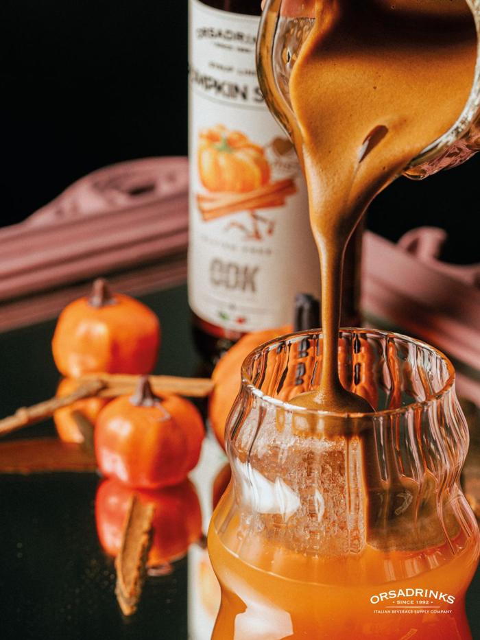 Pumpkin in the Mirror, cóctel de café con sirope Pumpkin Spice