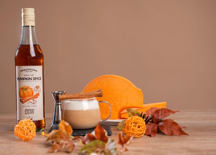 Pumpkin Spice Latte con sirope Pumpkin Spice ODK