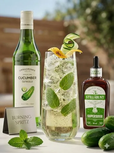 Burning spritz, receta profesional con producto ODK