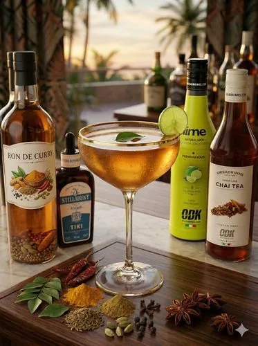 Daiquicurry, receta profesional con producto ODK