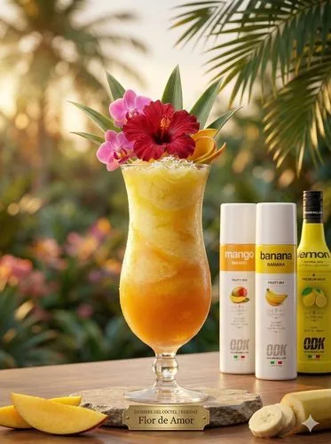 Flor de amor, receta profesional con producto ODK