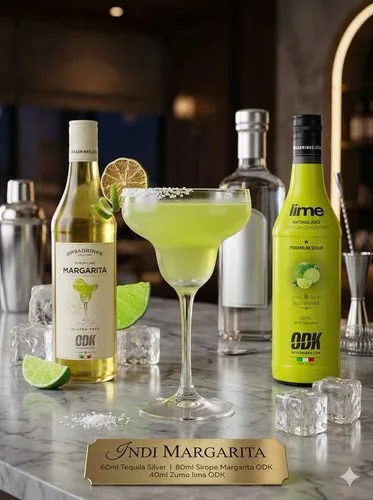 Indi margarita PB, receta profesional con producto ODK