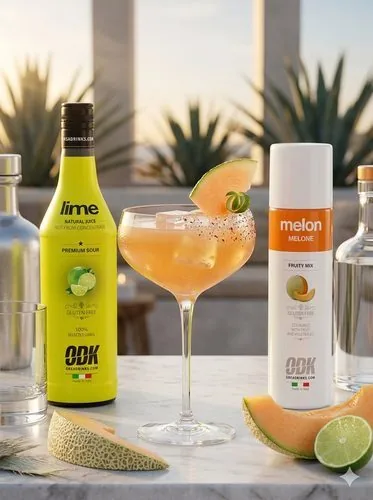 Melón margarita, receta profesional con producto ODK