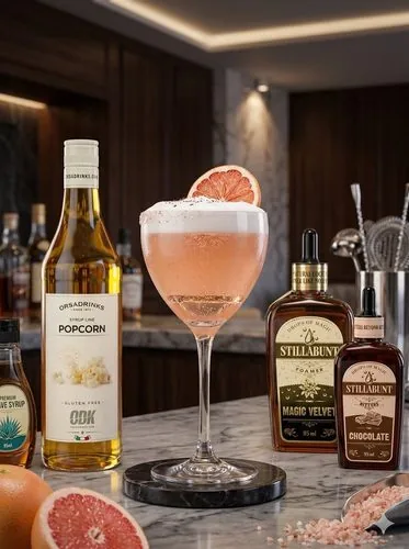 Palomita martini, receta profesional con producto ODK