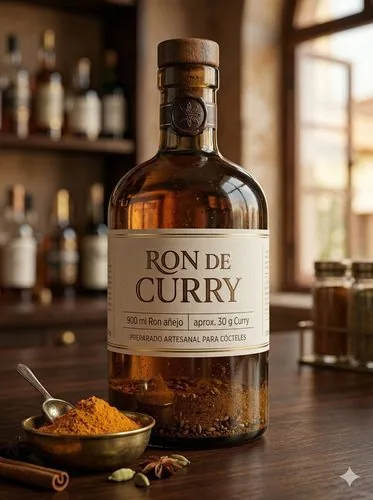 Ron de curry, receta profesional con producto ODK