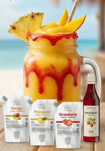 Tropical lava, receta profesional con producto ODK